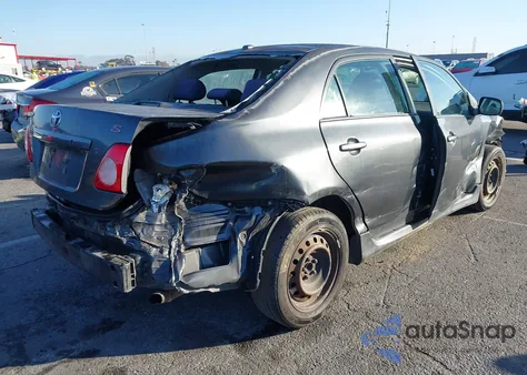 2009 Toyota Corolla S из США, поврежденный, VIN 1NXBU40E09Z064301